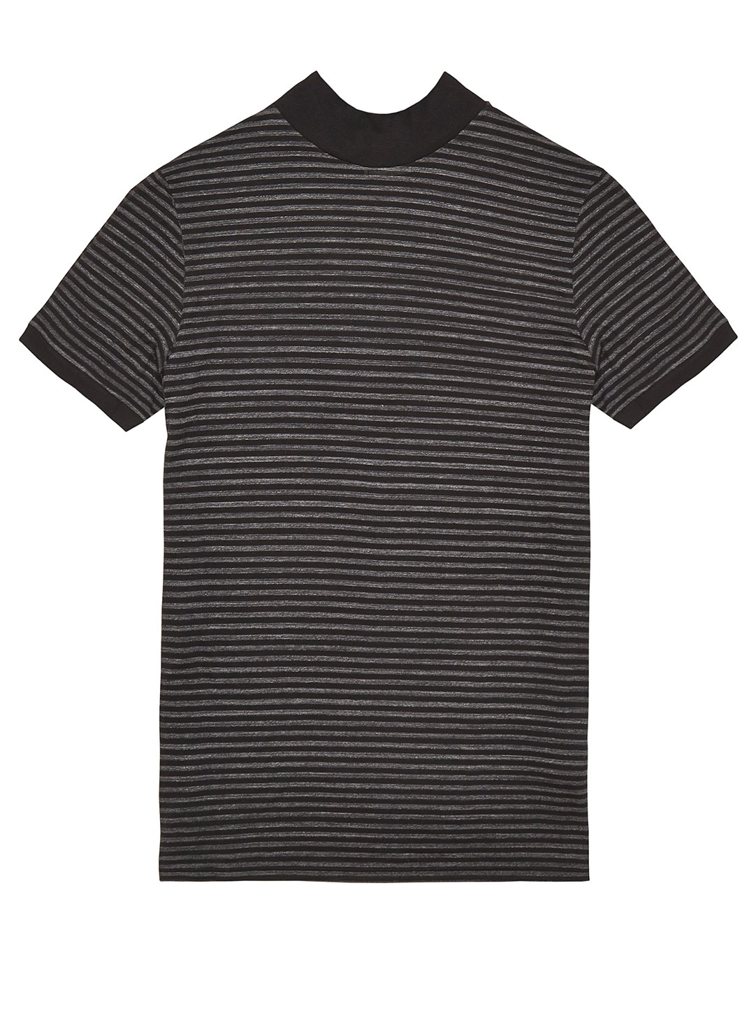 Lyst - Saint Laurent Mens High Neck T-Shirt in Gray for Men