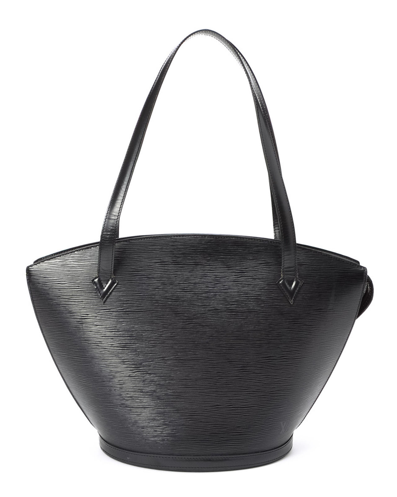 Lyst - Louis Vuitton Black Epi Saint-jacques Shopping Bag in Black