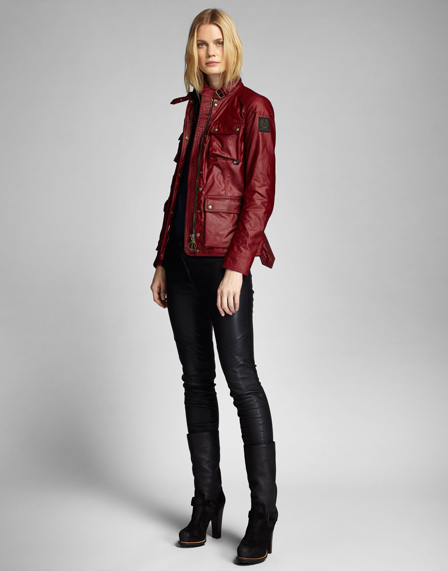 Belstaff Roadmaster Jacket Red Belstaff Roadmaster Jacket Red