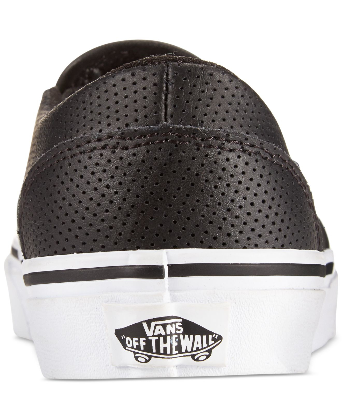 ladies vans black trainers