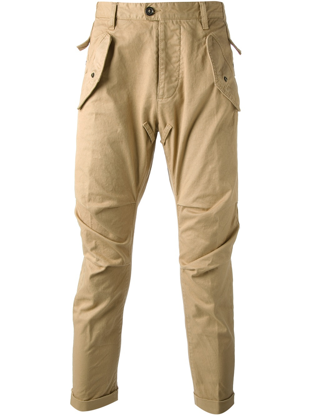 beige skinny chinos