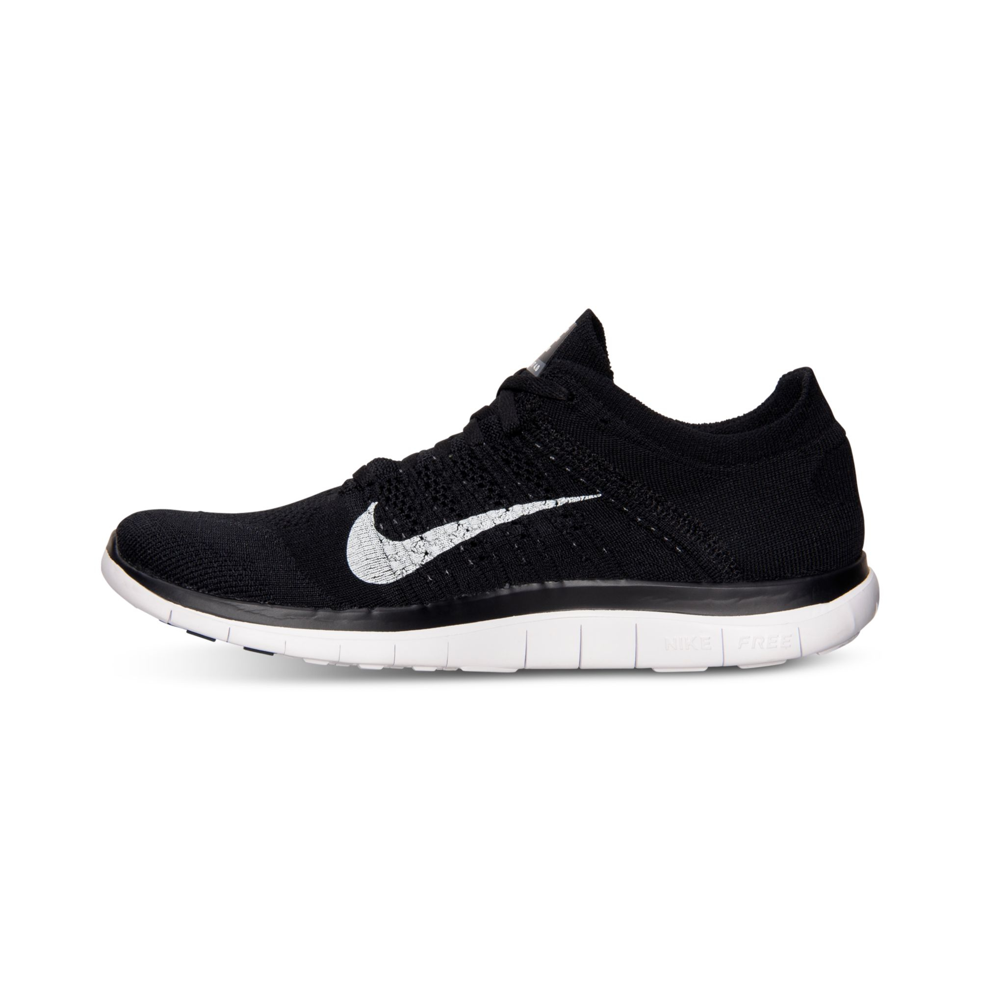 nike flyknit men's black