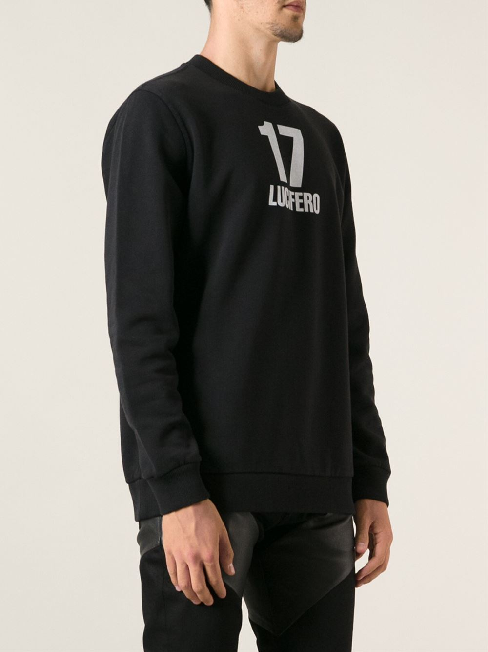 Givenchy Crew Neck Sweatshirt in Black for Men | Lyst