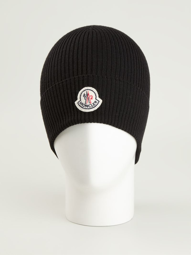 moncler black beanie moncler black beanie