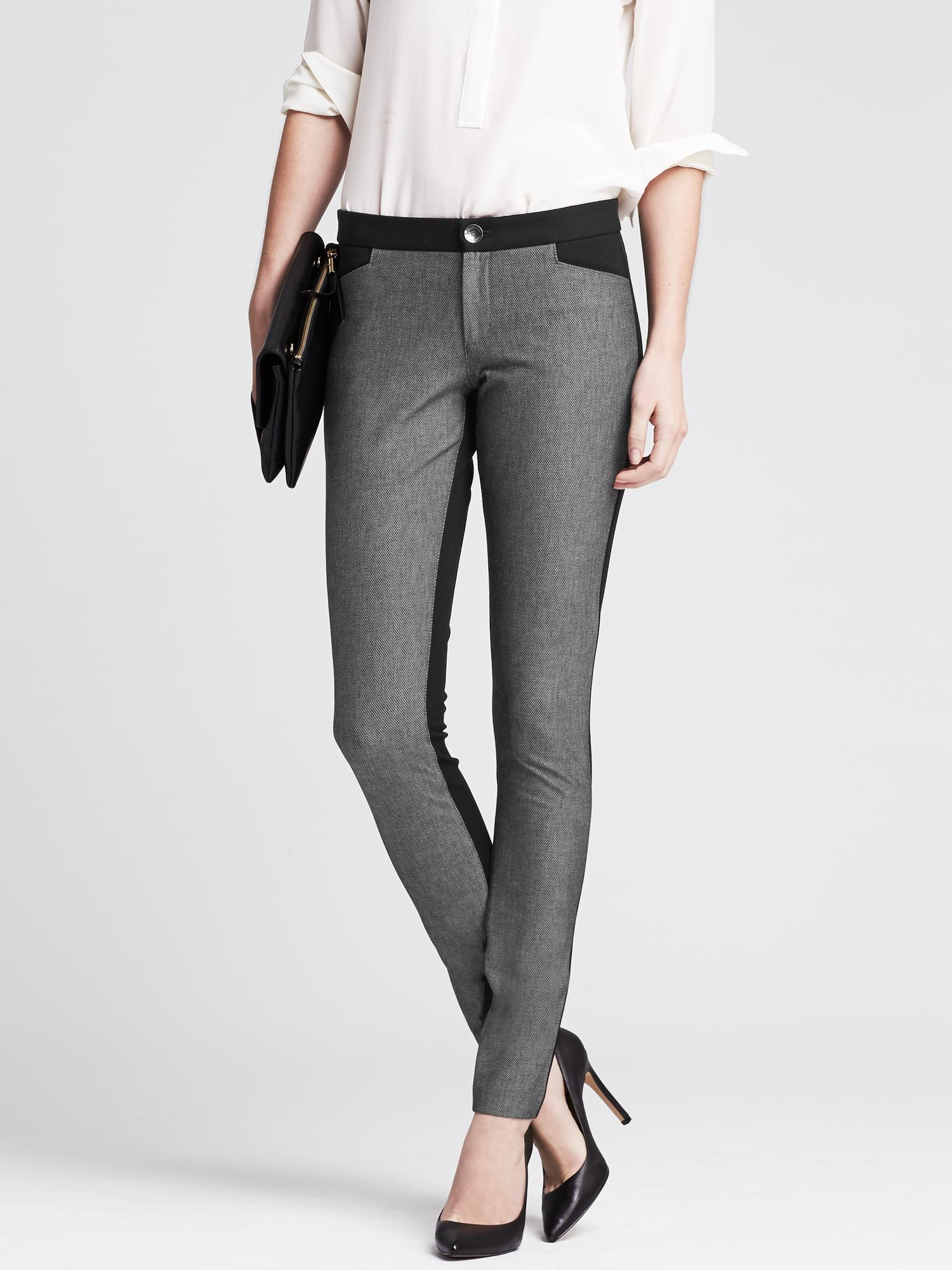 banana republic black pants