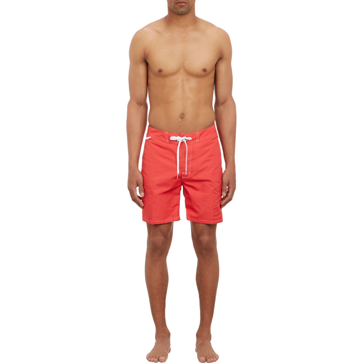 Lyst - Sundek Nylon Board Shorts in Red for Men