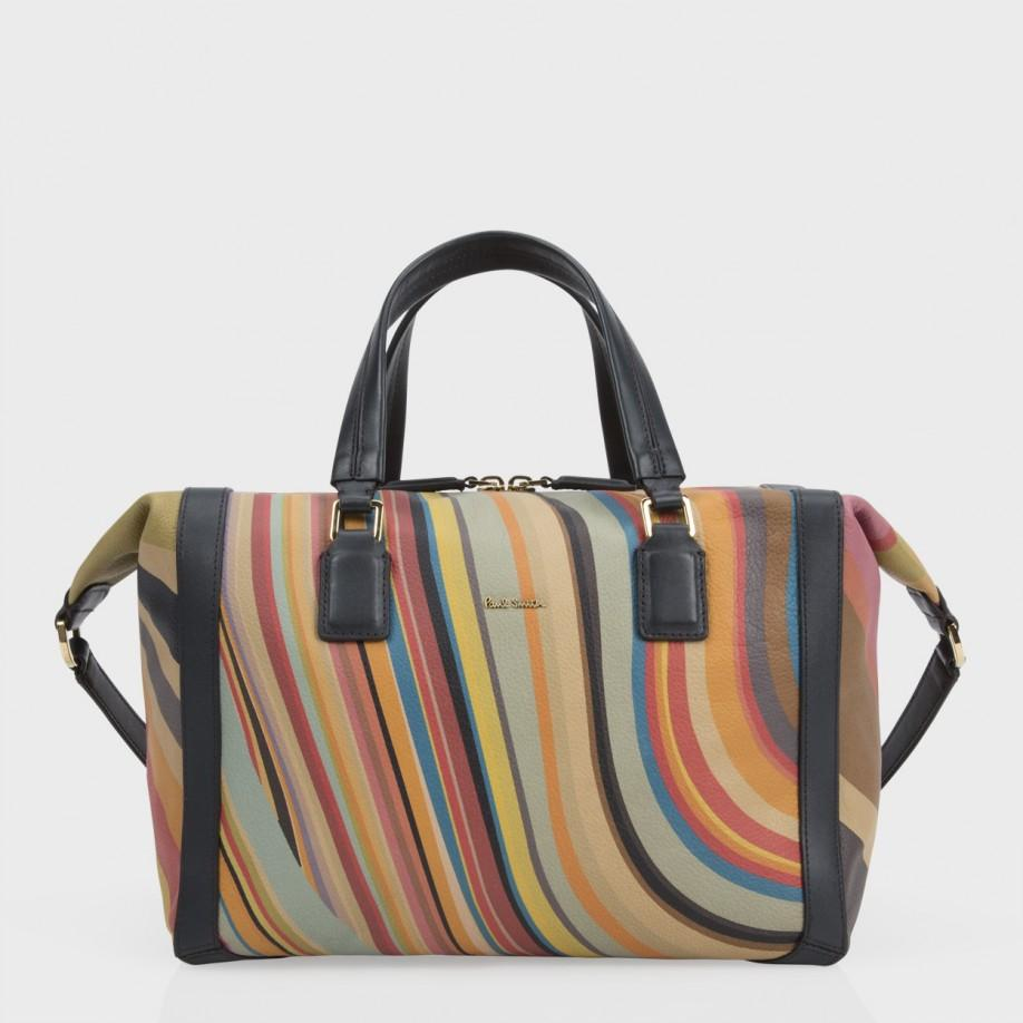 Lyst Paul Smith Women S Swirl Print Calf Leather Ziggy Bag Gallery