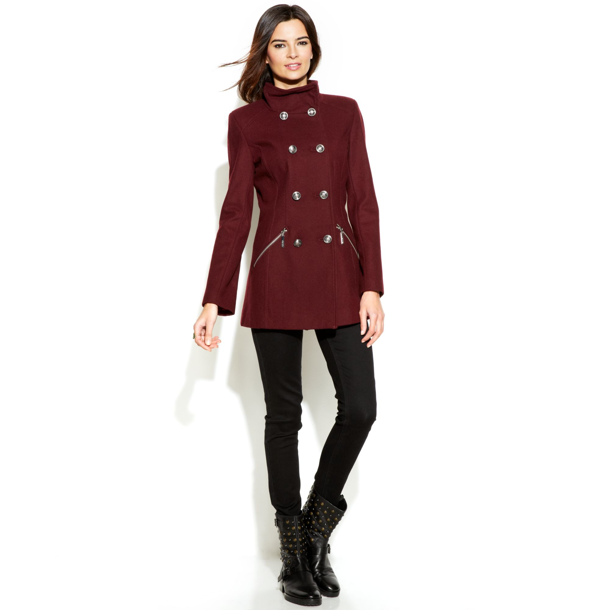 Tulle Hooded Peacoat Juniors Nordstrom Pea Coats Juniors Tradingbasis