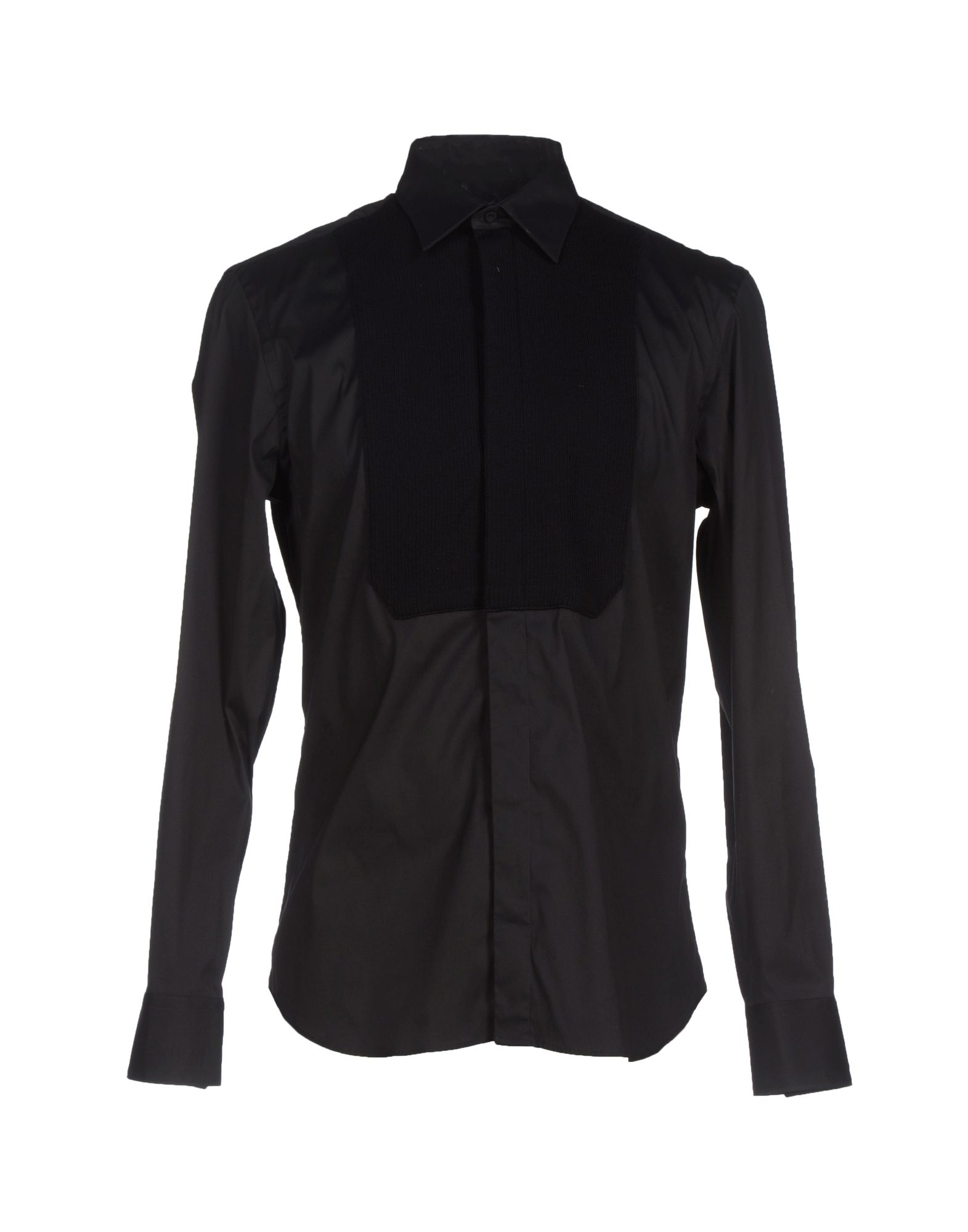 Lyst - Emporio Armani Shirt in Black for Men
