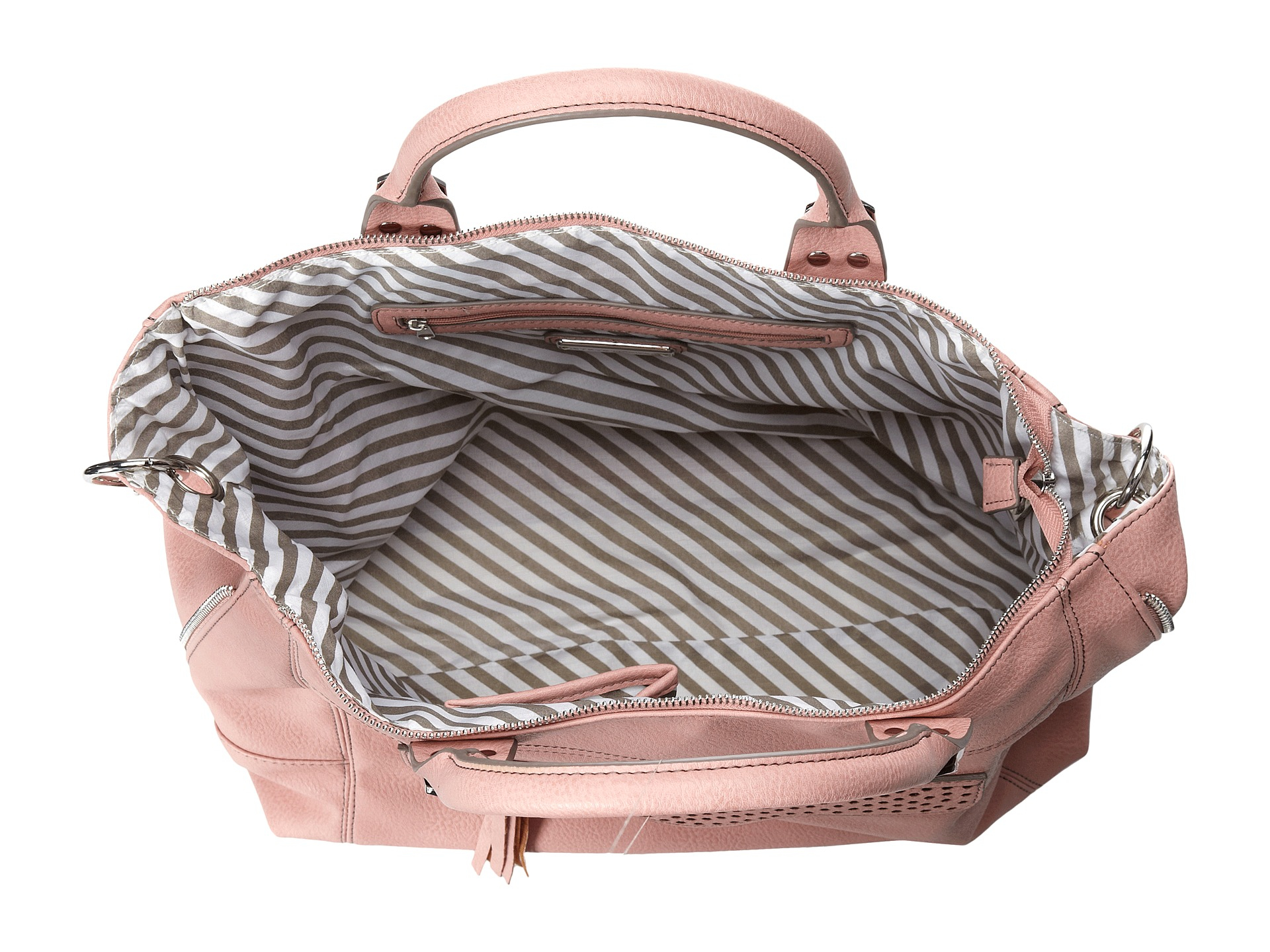 steve madden pink tote bag