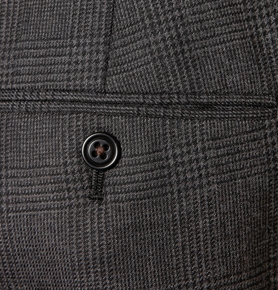 Lyst J.Crew Bowery SlimFit Prince Of Wales Check Wool Trousers in