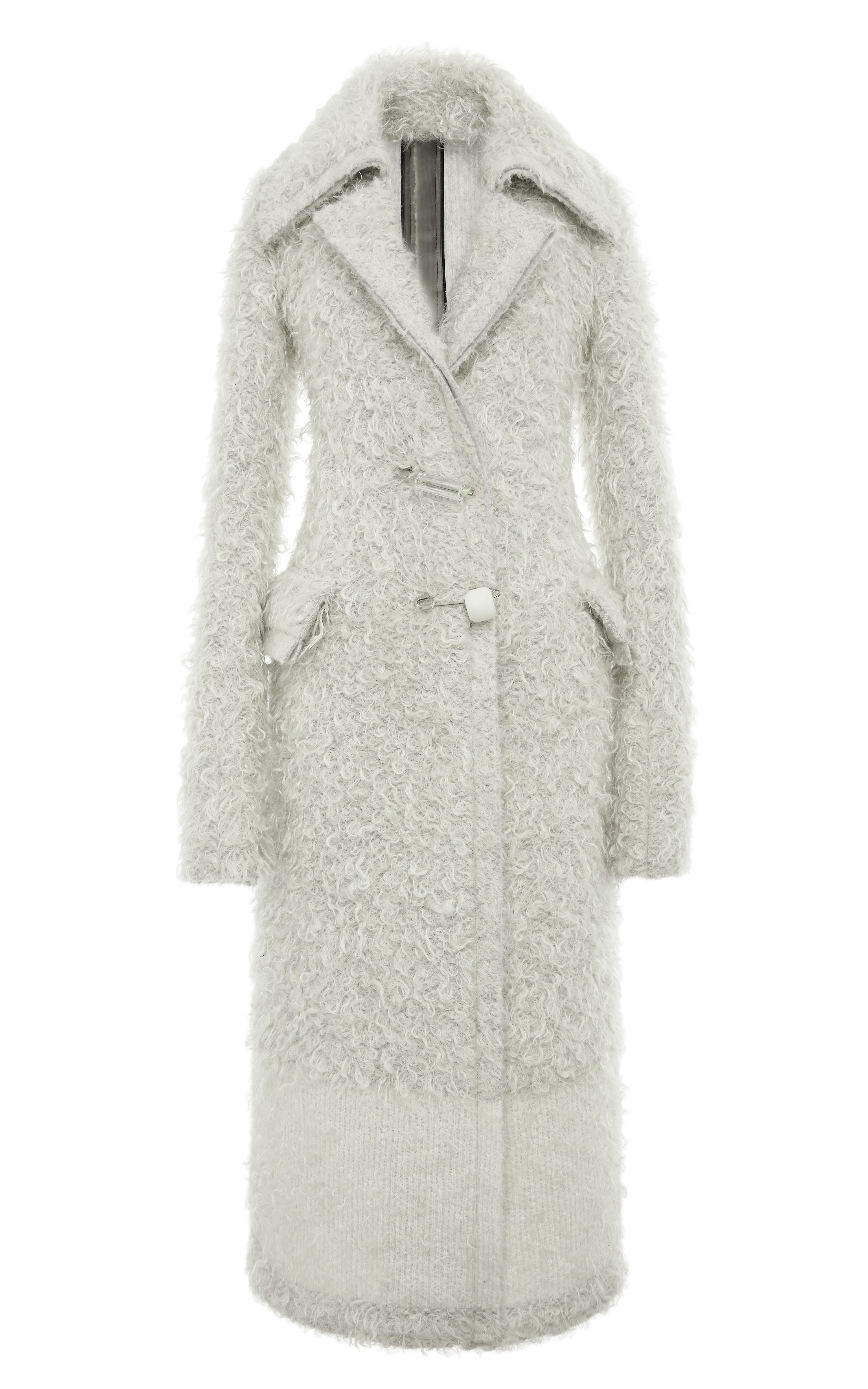 Ralph Lauren Toggle Closure Down Jacket In Natural Lyst Faux Fur Jacket