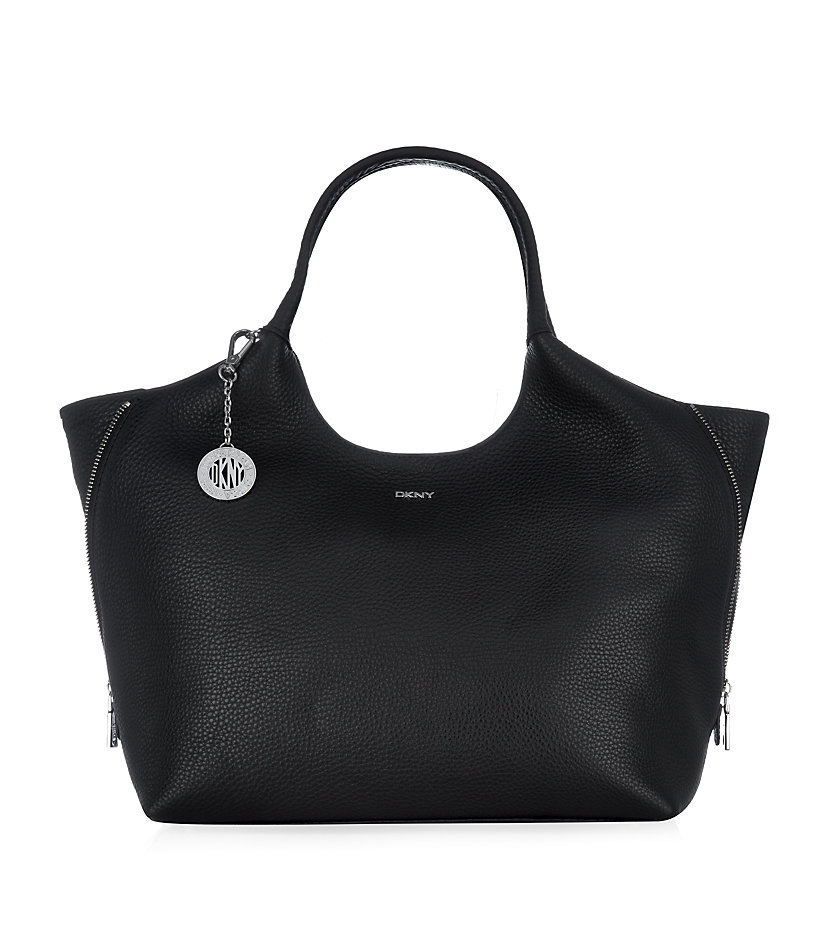 Dkny Tribeca Triple Zip Satchel in Black Lyst