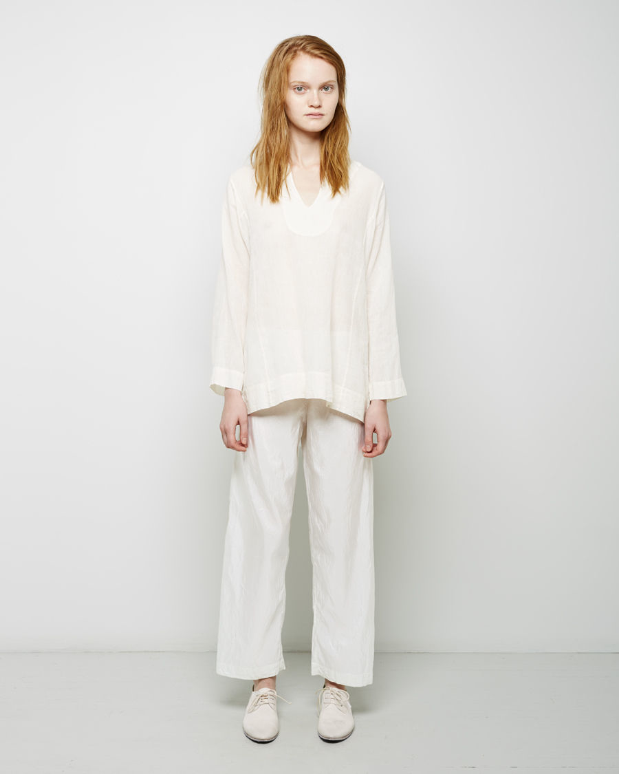 Lyst - Dosa Silk Pajama Pants in White