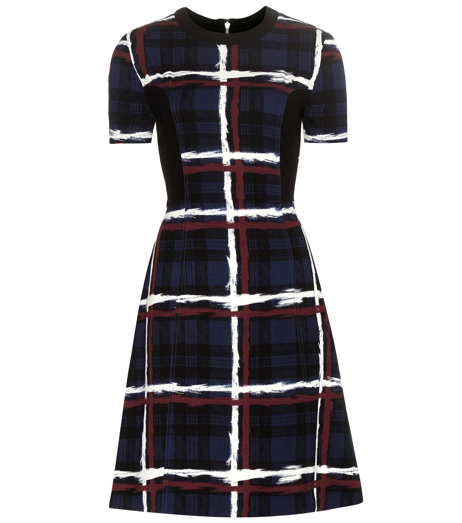 Marc by marc jacobs Chalky Tartan Crepe Dress - Gettysburg Blue ... Marc by marc jacobs Chalky Tartan Crepe Dress - Gettysburg Blue ...