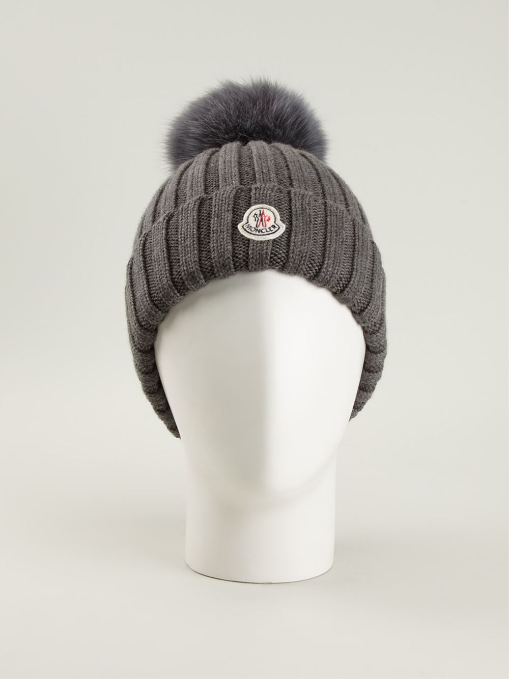 moncler fox fur bobble hat moncler fox fur bobble hat