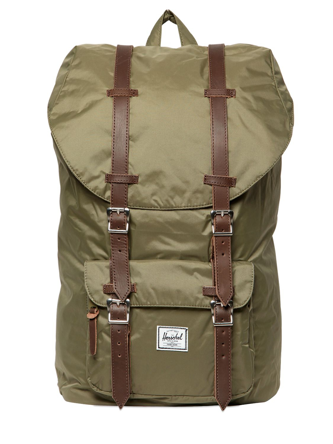 Lyst - Herschel Supply Co. Little America Nylon & Leather ...
