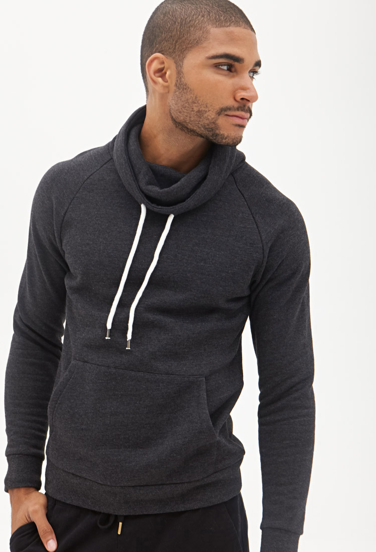 mens cowl neck jumper