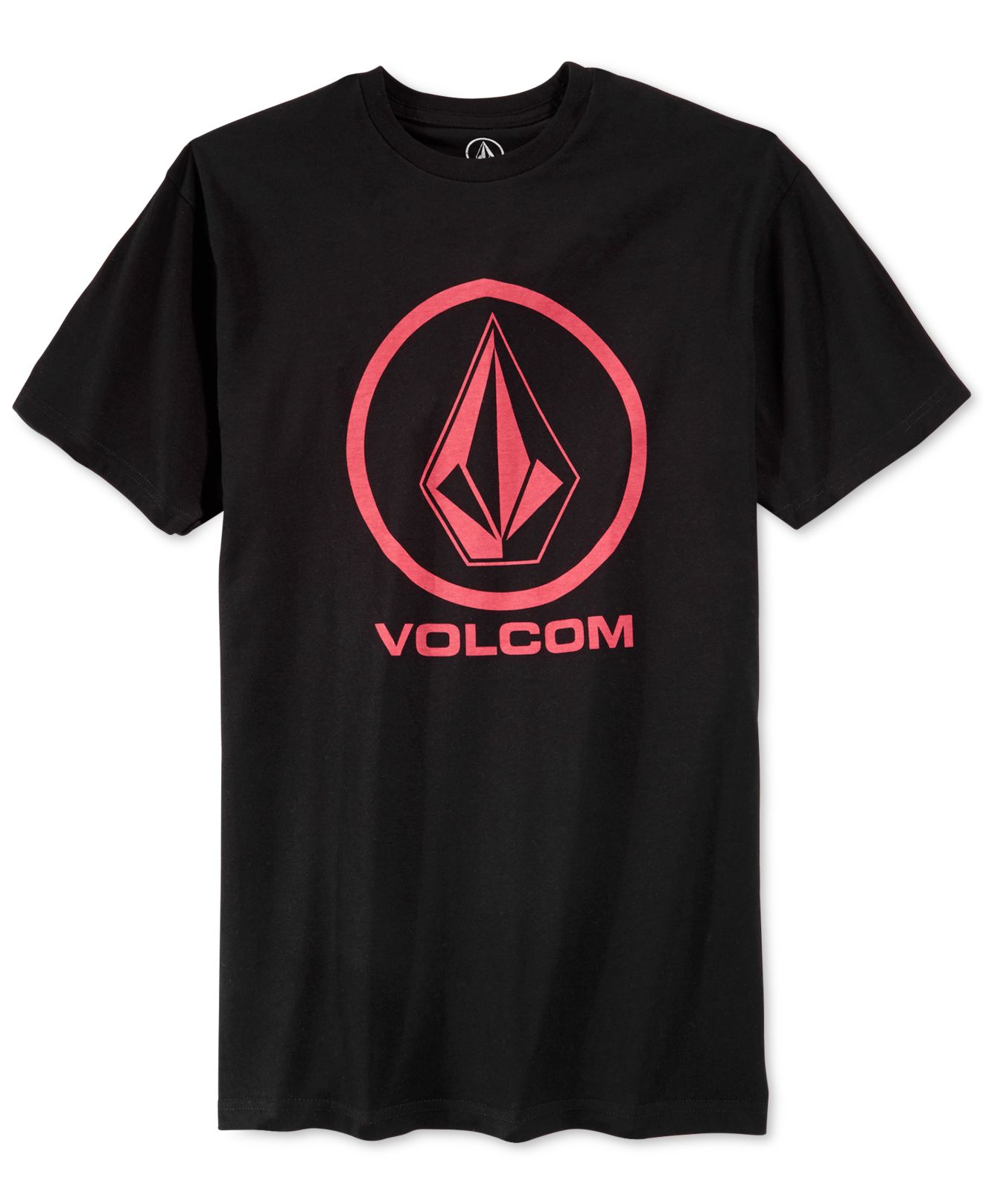 Volcom Circle Stone Graphic-print Logo T-shirt in Black for Men | Lyst