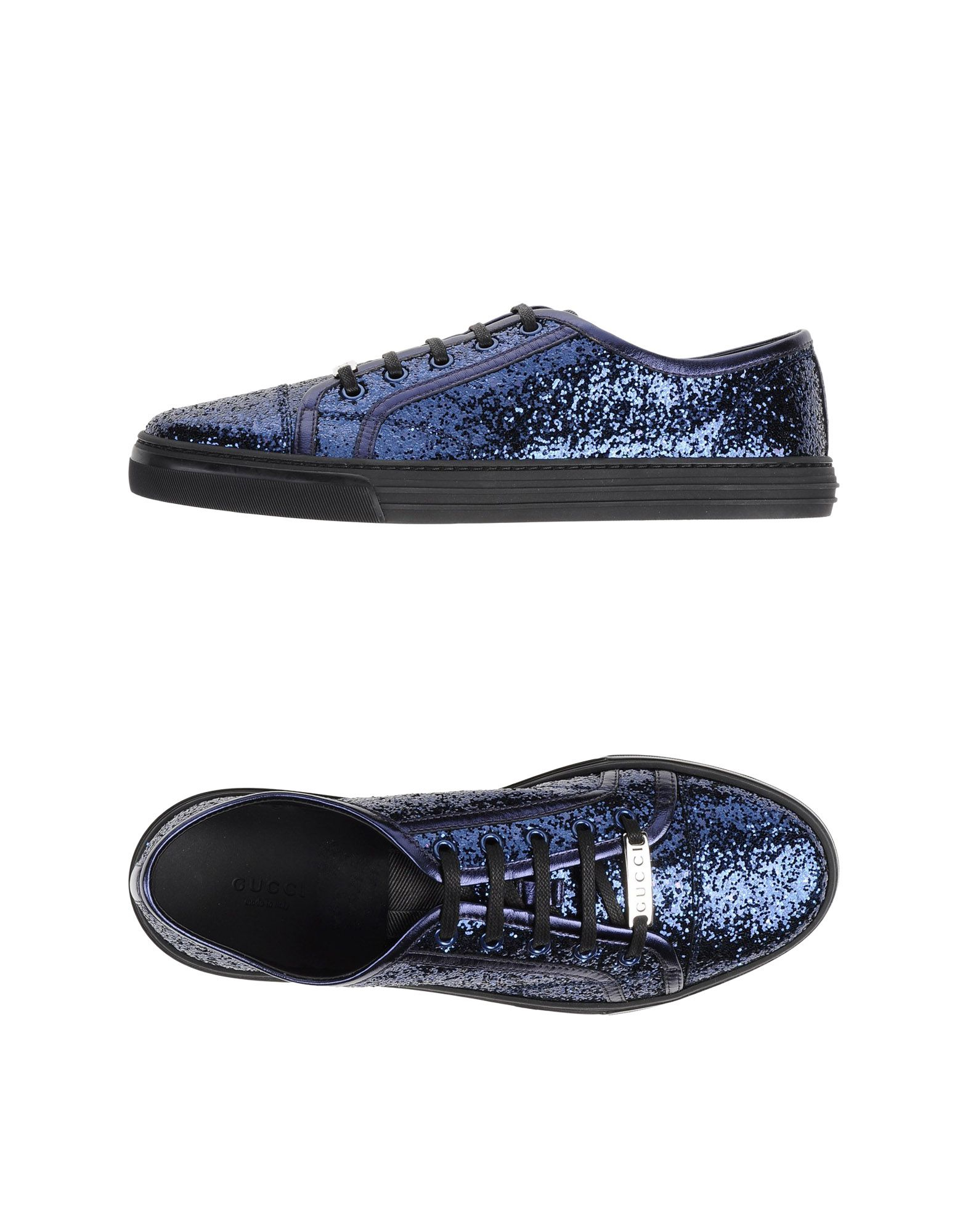 Lyst - Gucci Low-tops & Trainers in Blue
