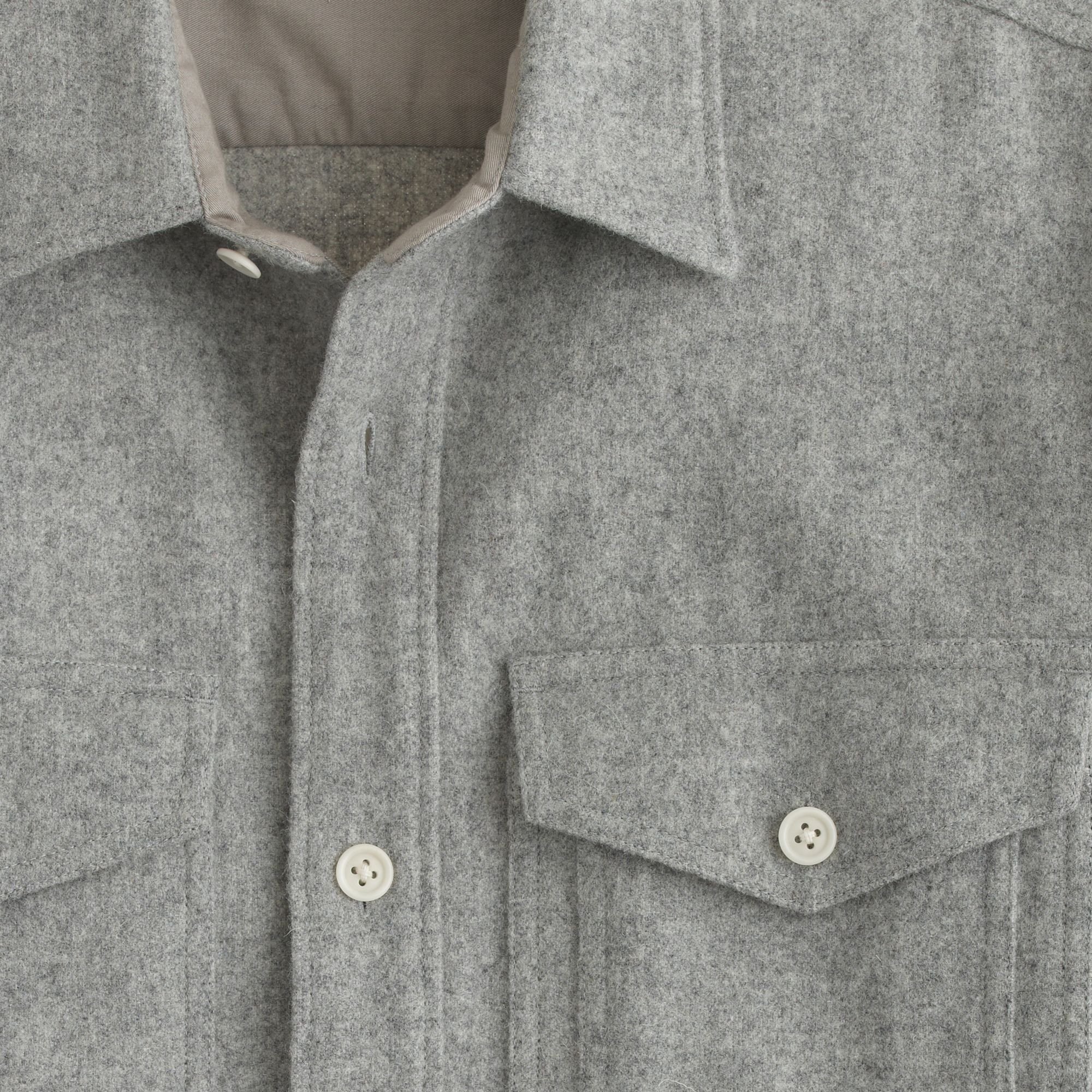 j crew stretch corduroy overshirt