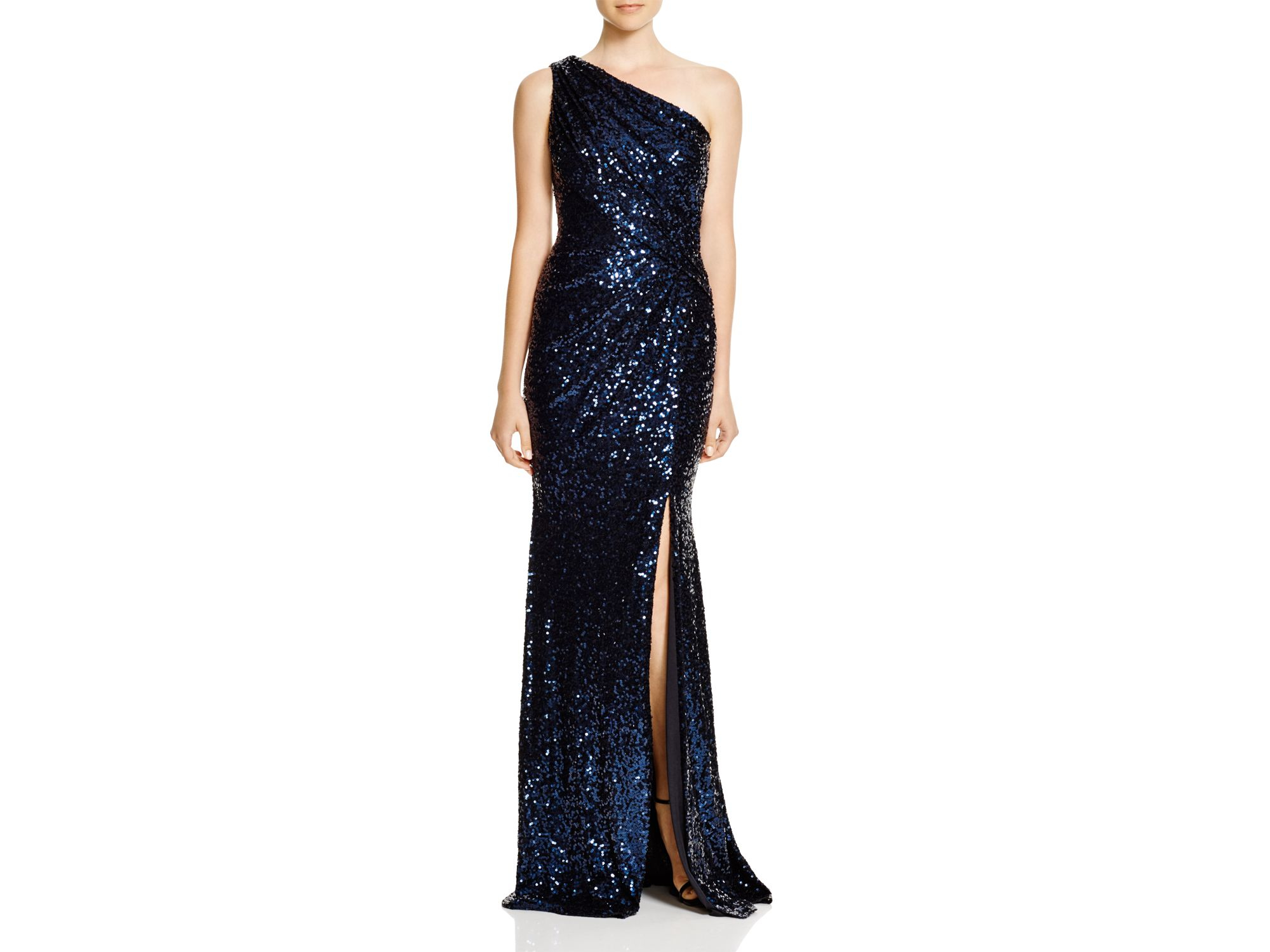 bloomingdales long sleeve evening gowns