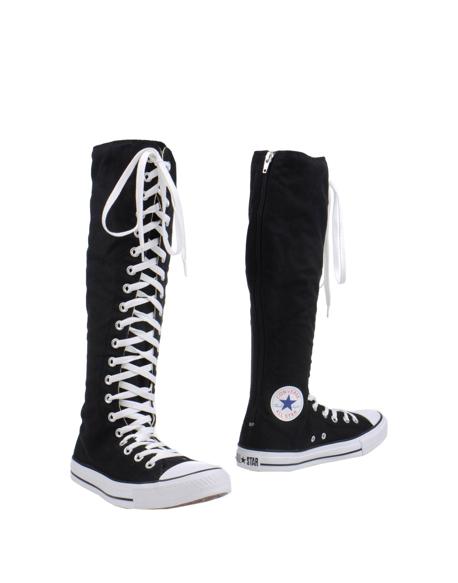 Converse Boots in Black | Lyst