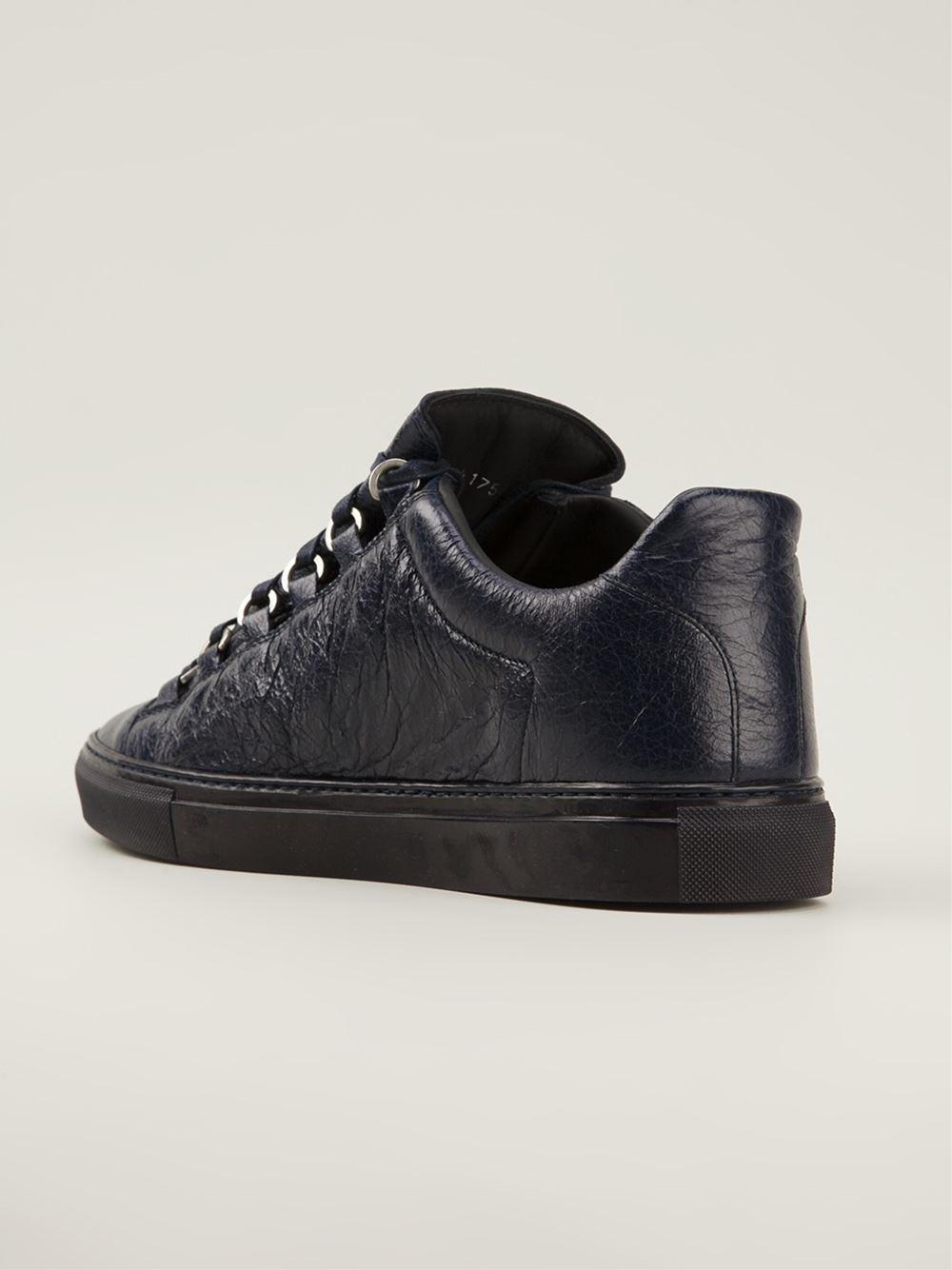 balenciaga arena high blue oil