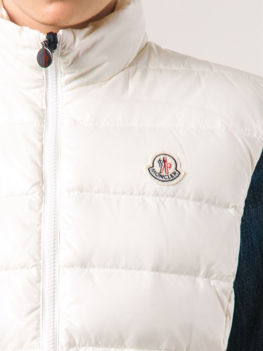 white moncler gilet white moncler gilet