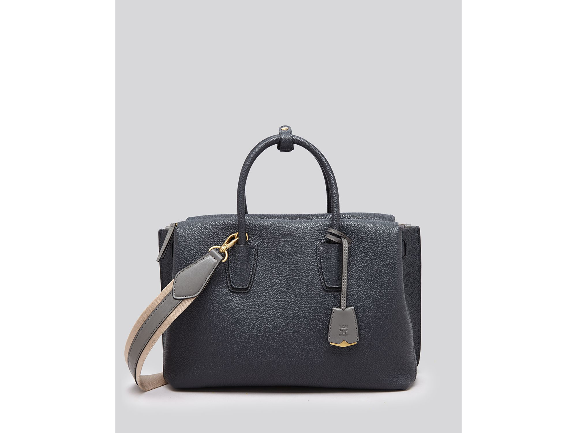 Lyst - Mcm Satchel - Milla in Gray