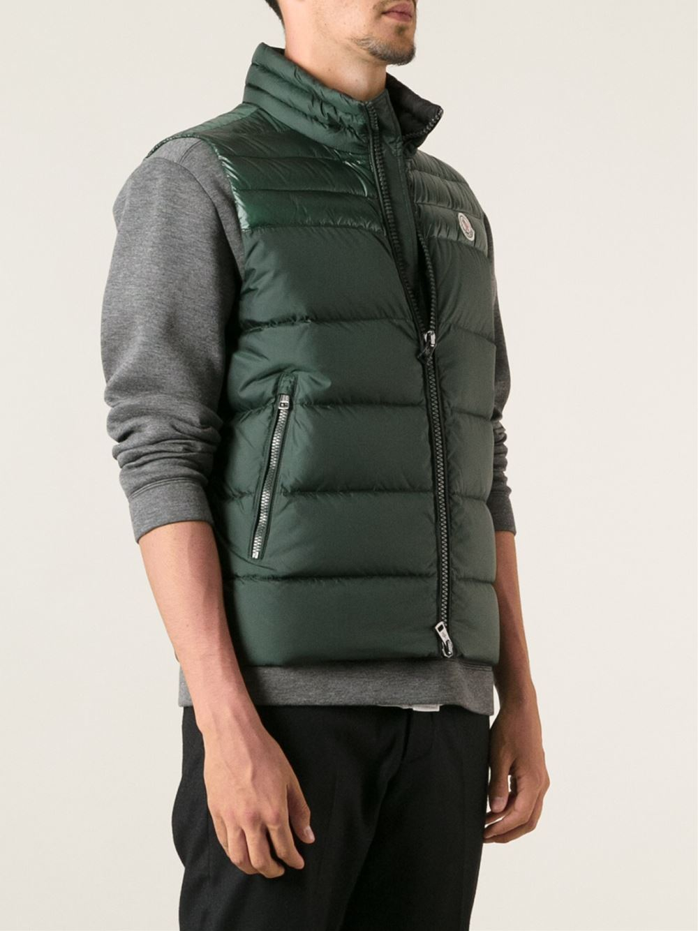 moncler green gilet moncler green gilet