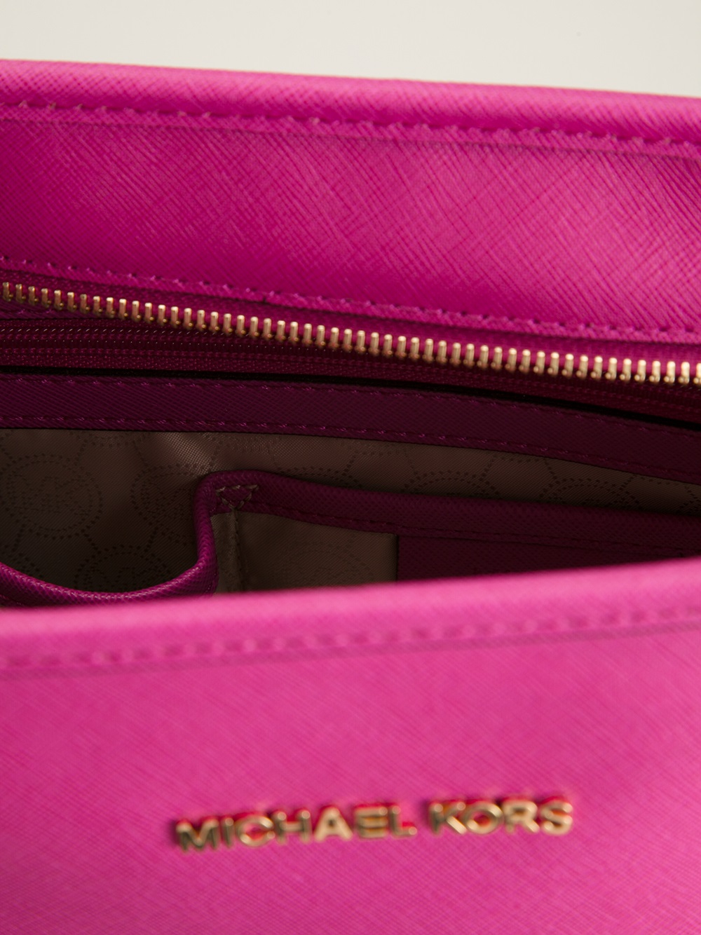 michael kors jet set tote pink