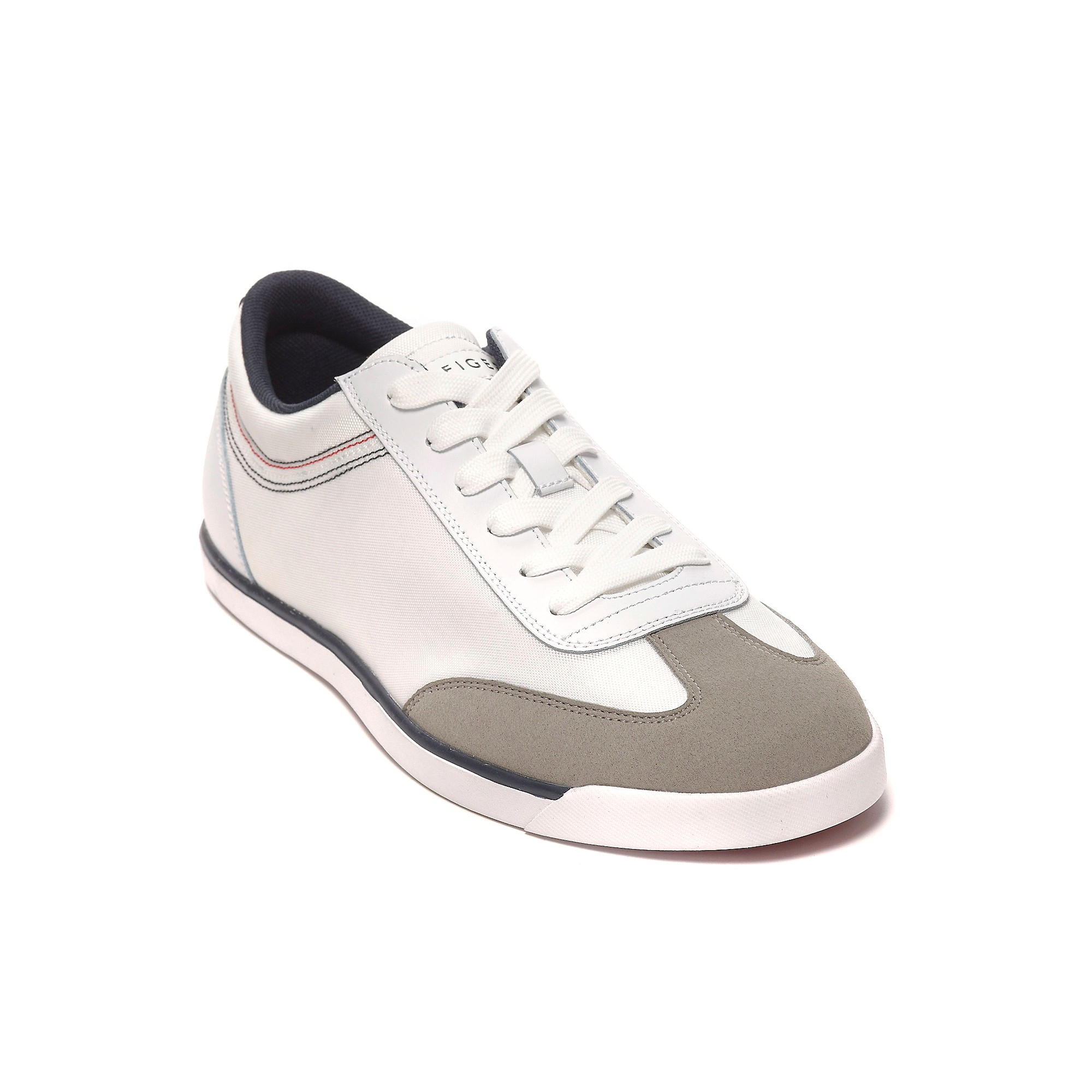 Tommy hilfiger Tennis Sneaker in White for Men (WHITE/TH LT GREY/TH ...
