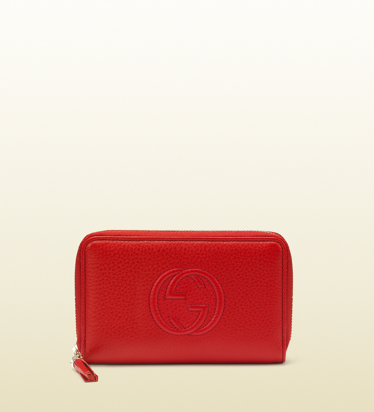 gucci soho wallet red