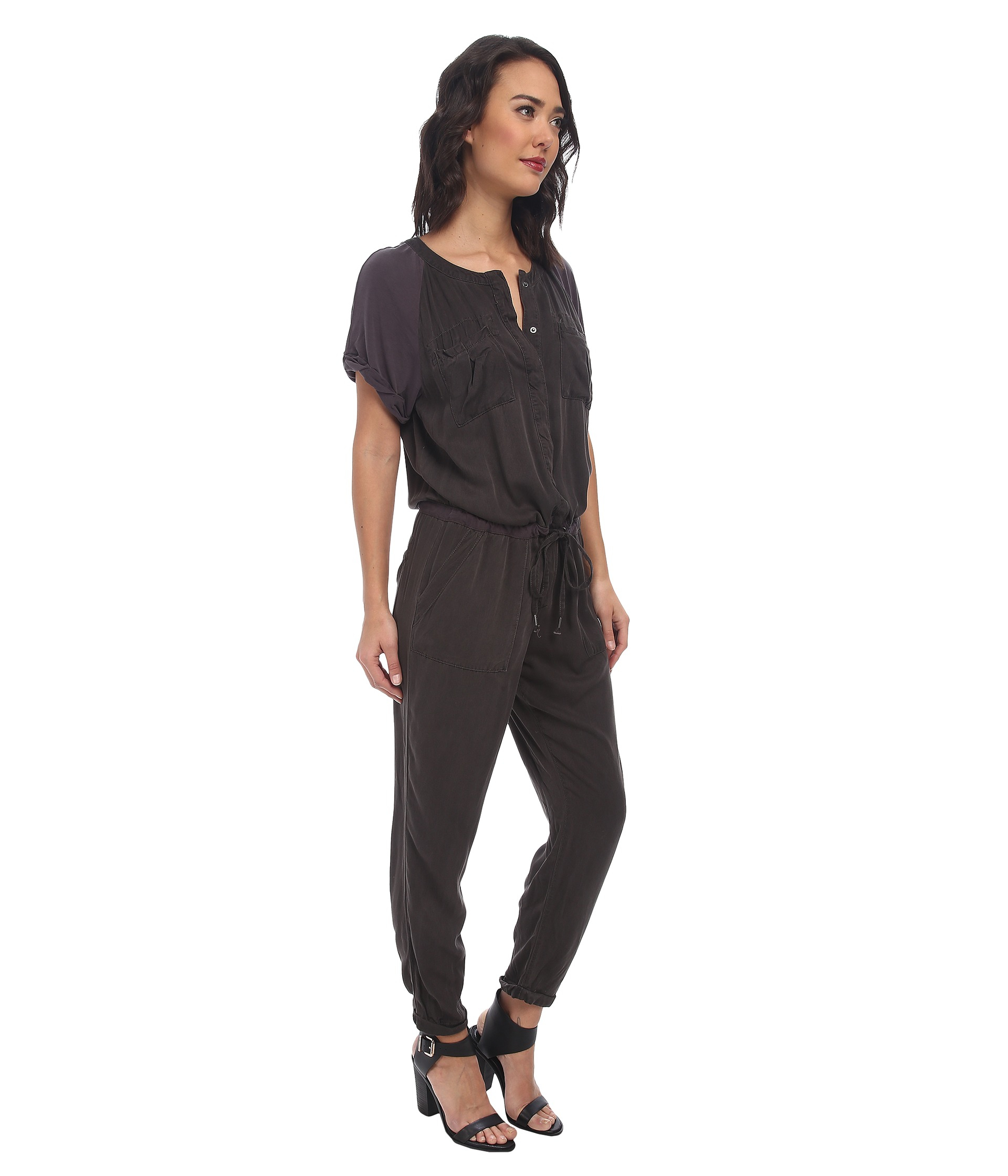 utility romper womens