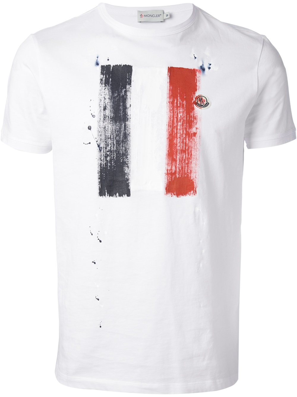 moncler white tee moncler white tee