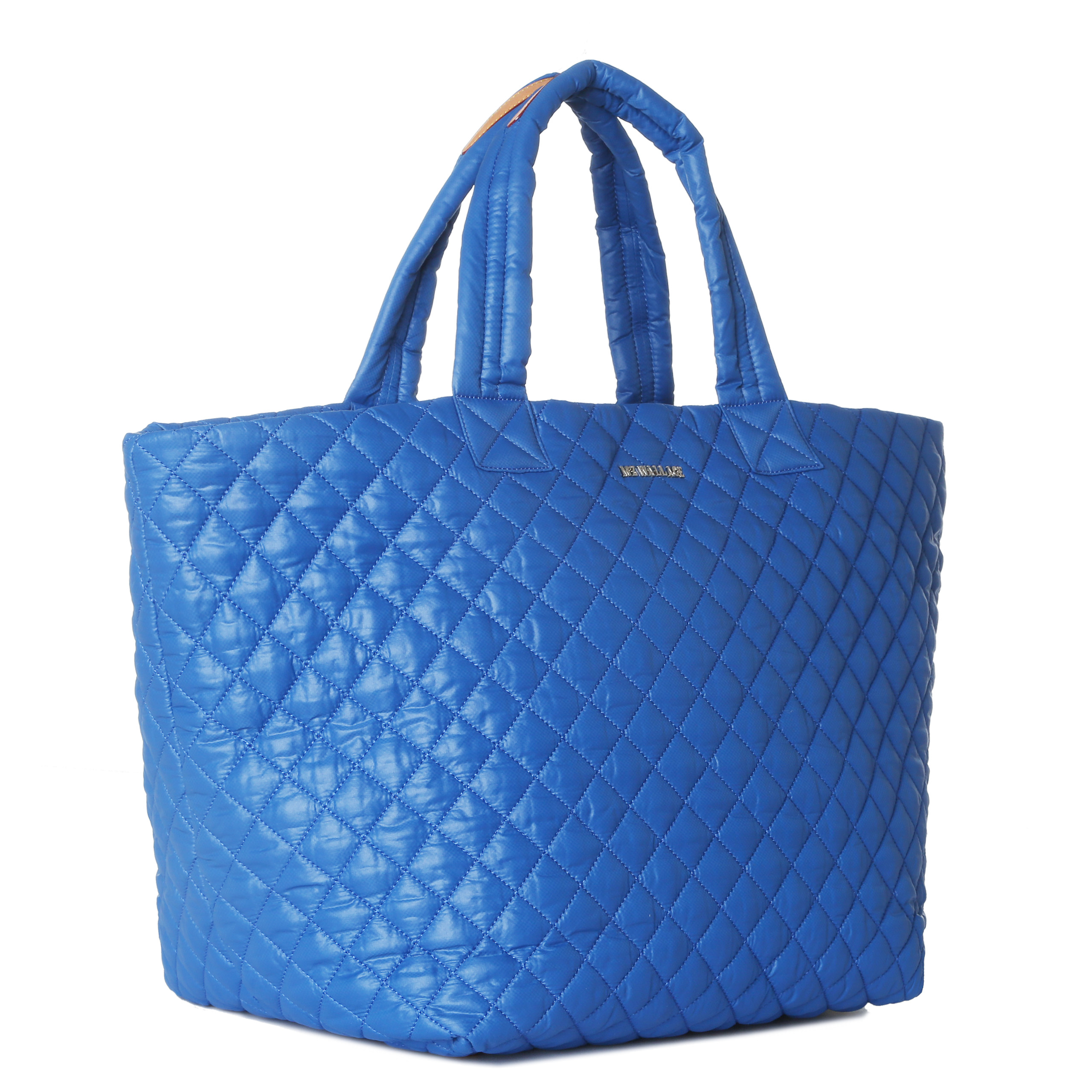 Mz wallace Large Metro Tote Sapphire Quilted Oxford Nylon in Blue | Lyst