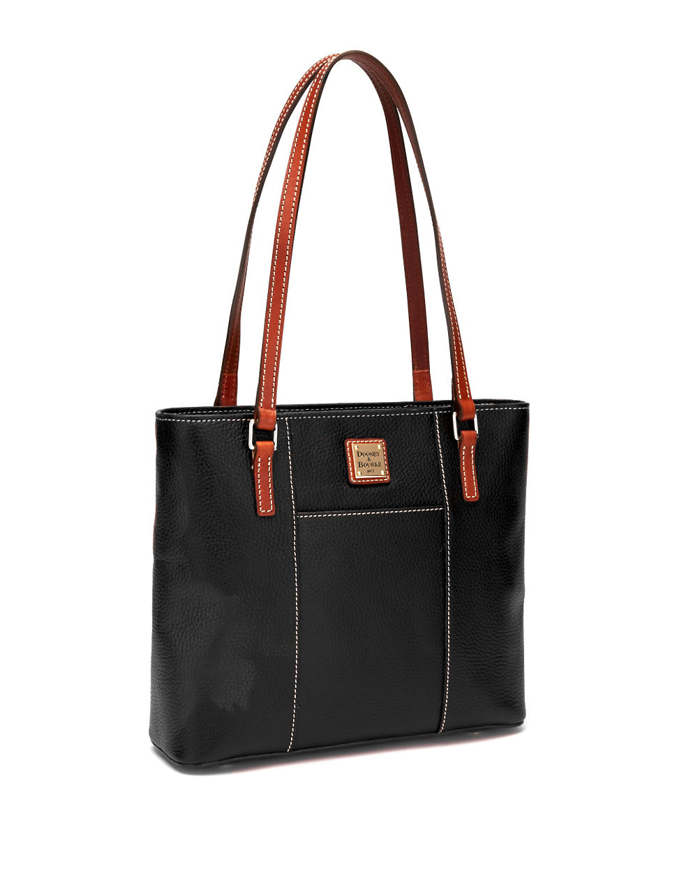 Dooney & bourke Small Lexington Shopper Tote in Black | Lyst