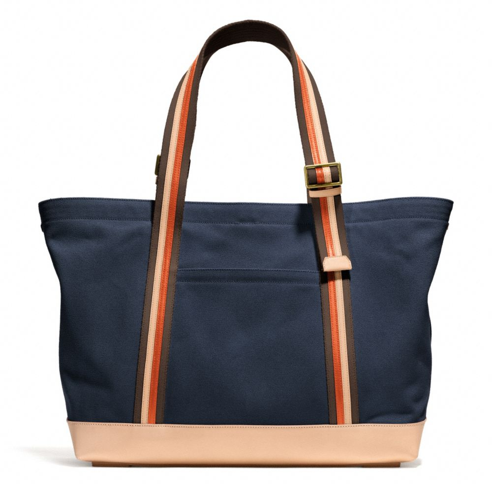 Coach Bleecker Beach Tote in Canvas in Blue for Men | Lyst