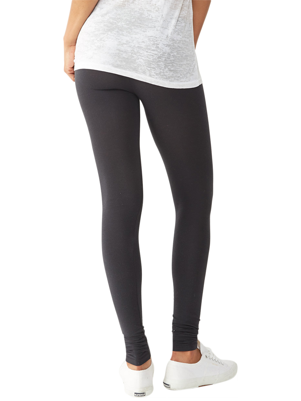 Alternative apparel Spandex Goto Leggings in Black Lyst
