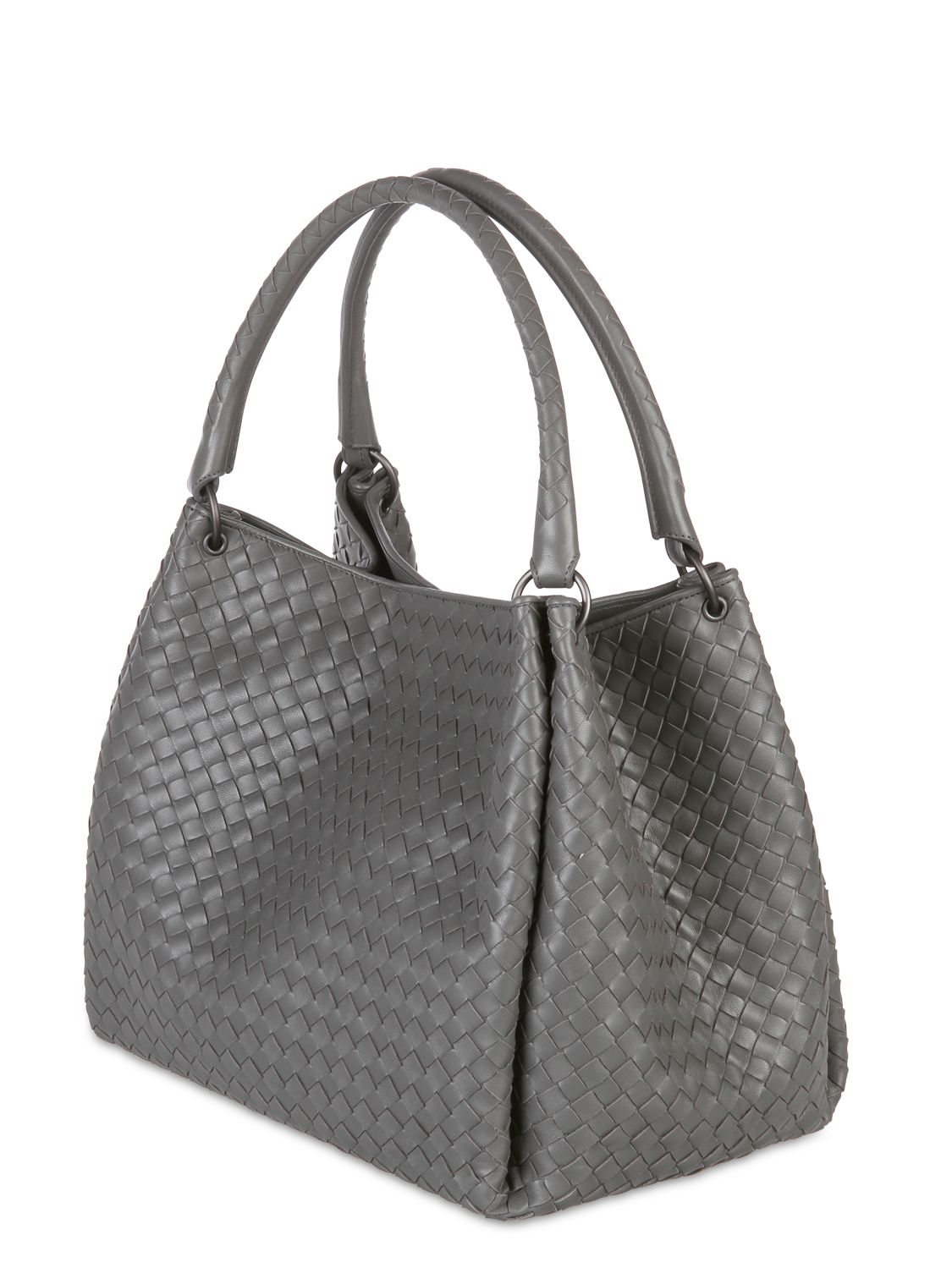 Leather Pouch Bag Bottega | semashow.com