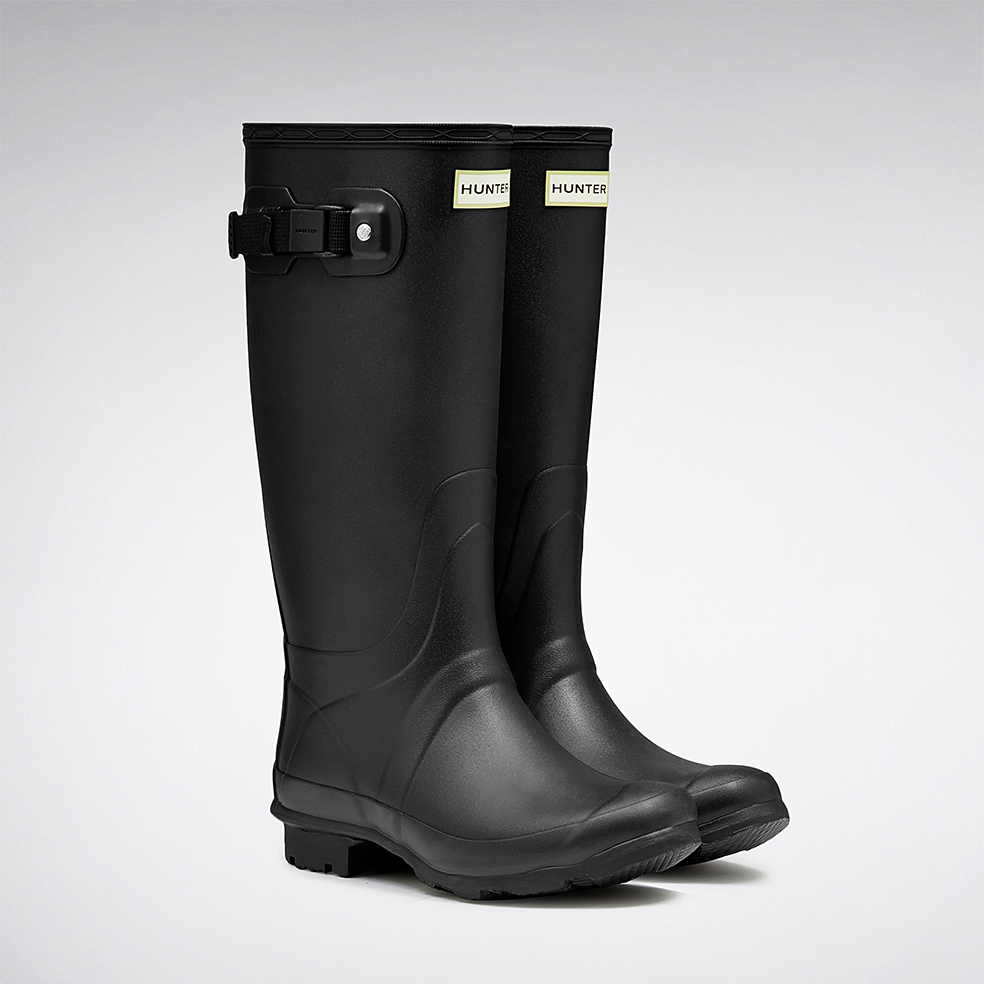 Hunter Women'S Huntress Rain Boots in Black | Lyst