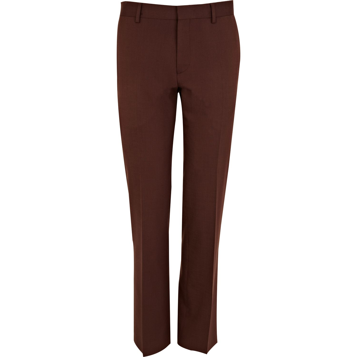rust trouser suit