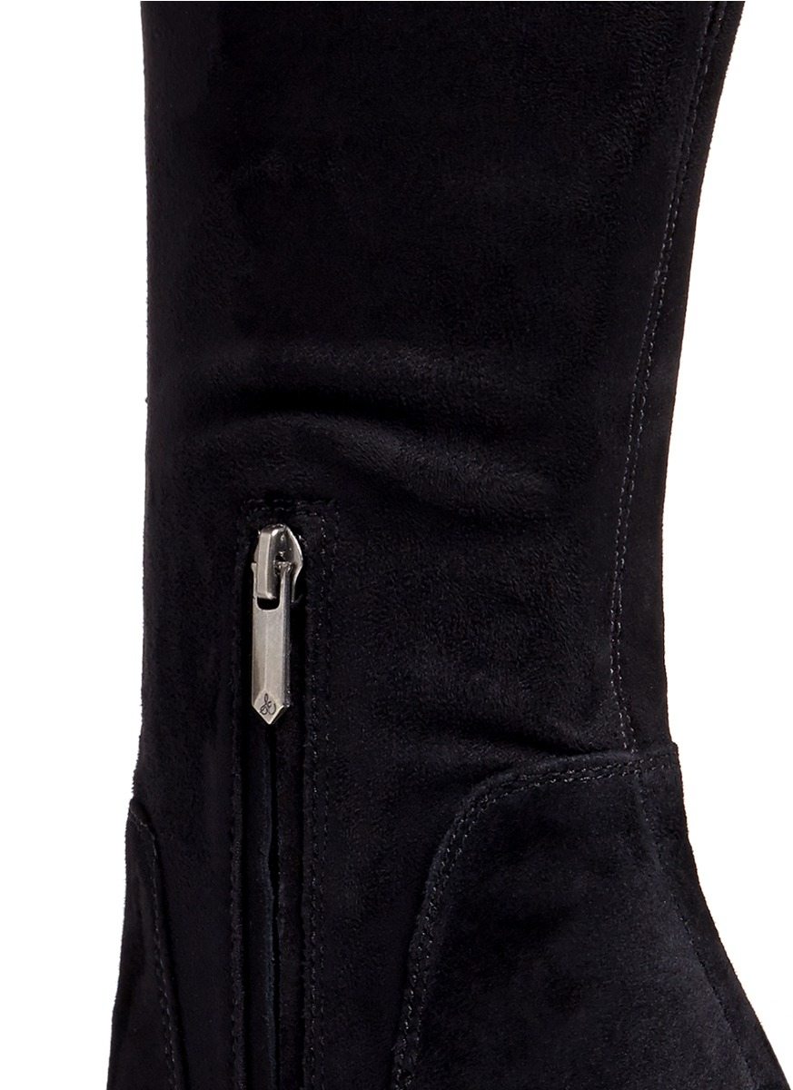 sam edelman thigh high suede boots