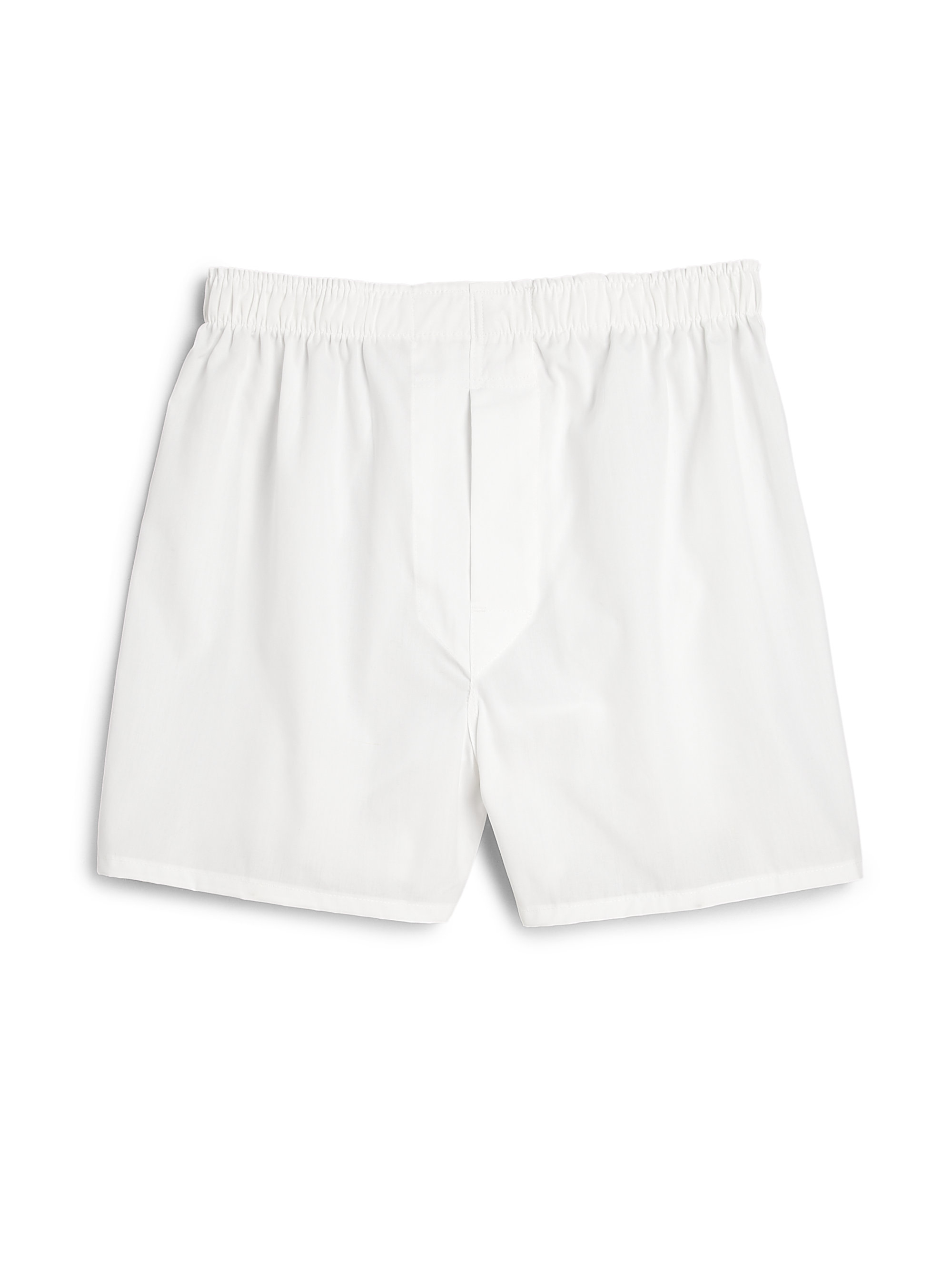 Saks fifth avenue Supima Cotton Boxers in White for Men | Lyst
