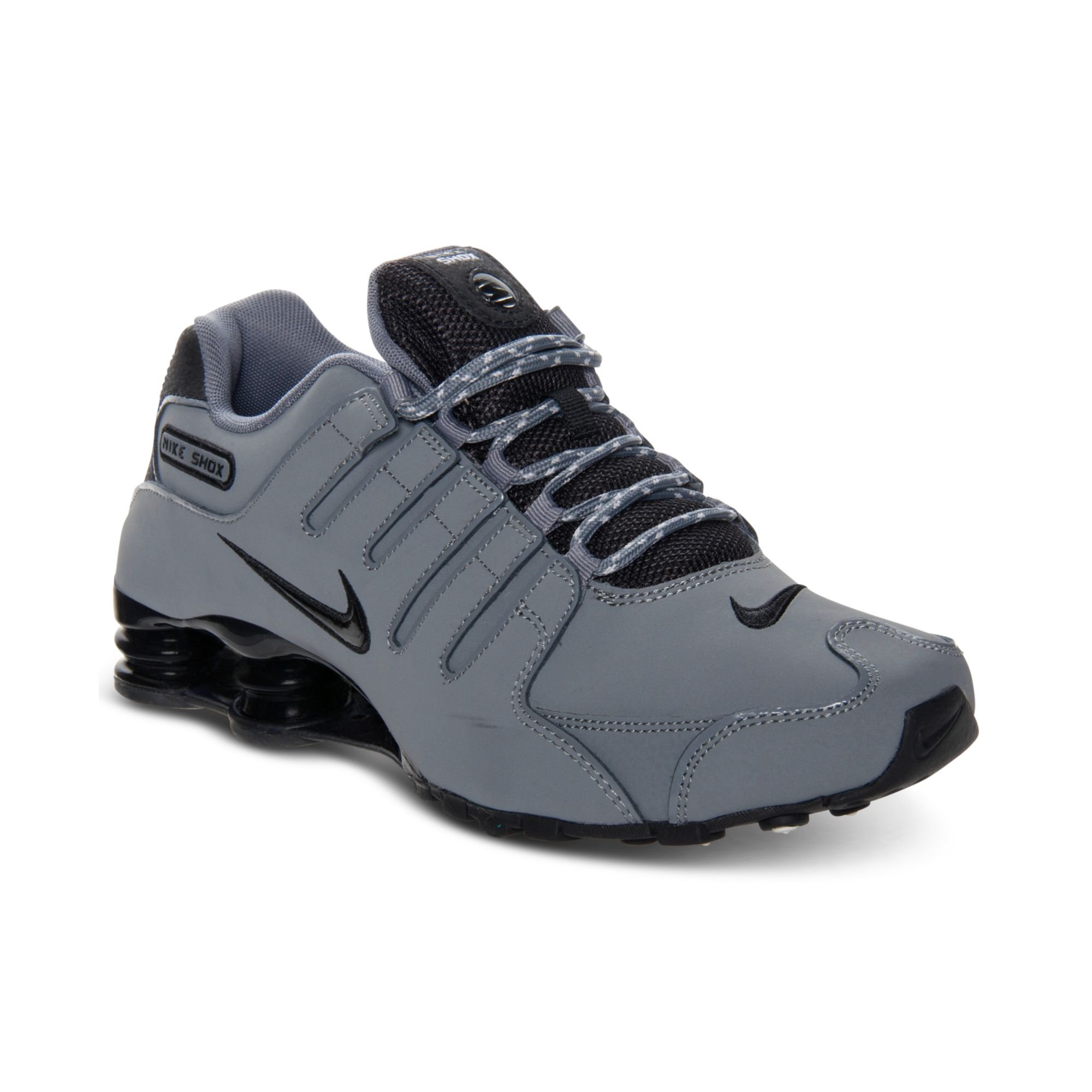 Lyst - Nike Mens Shox Nz Eu Running Sneakers in Gray for Men