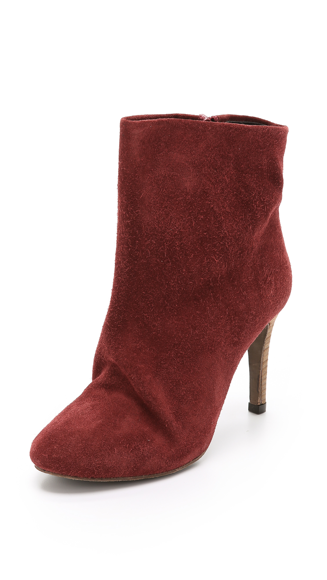 suede booties