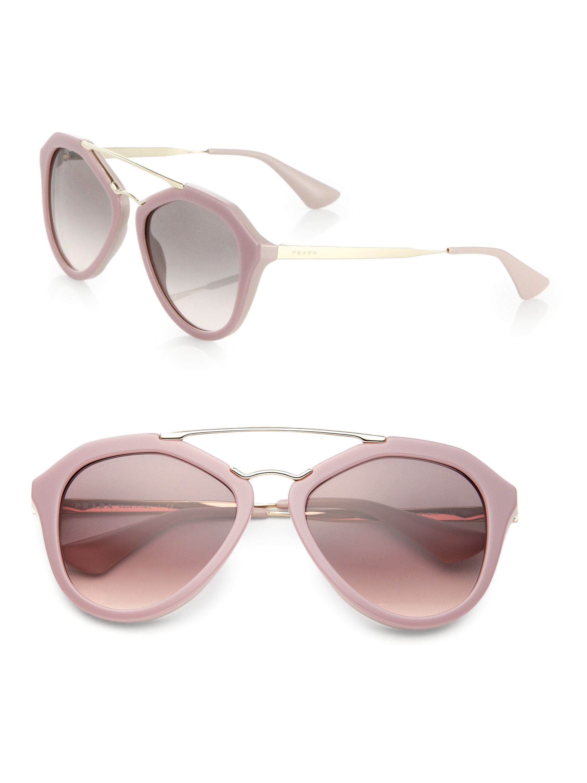 prada sunglasses pink frame