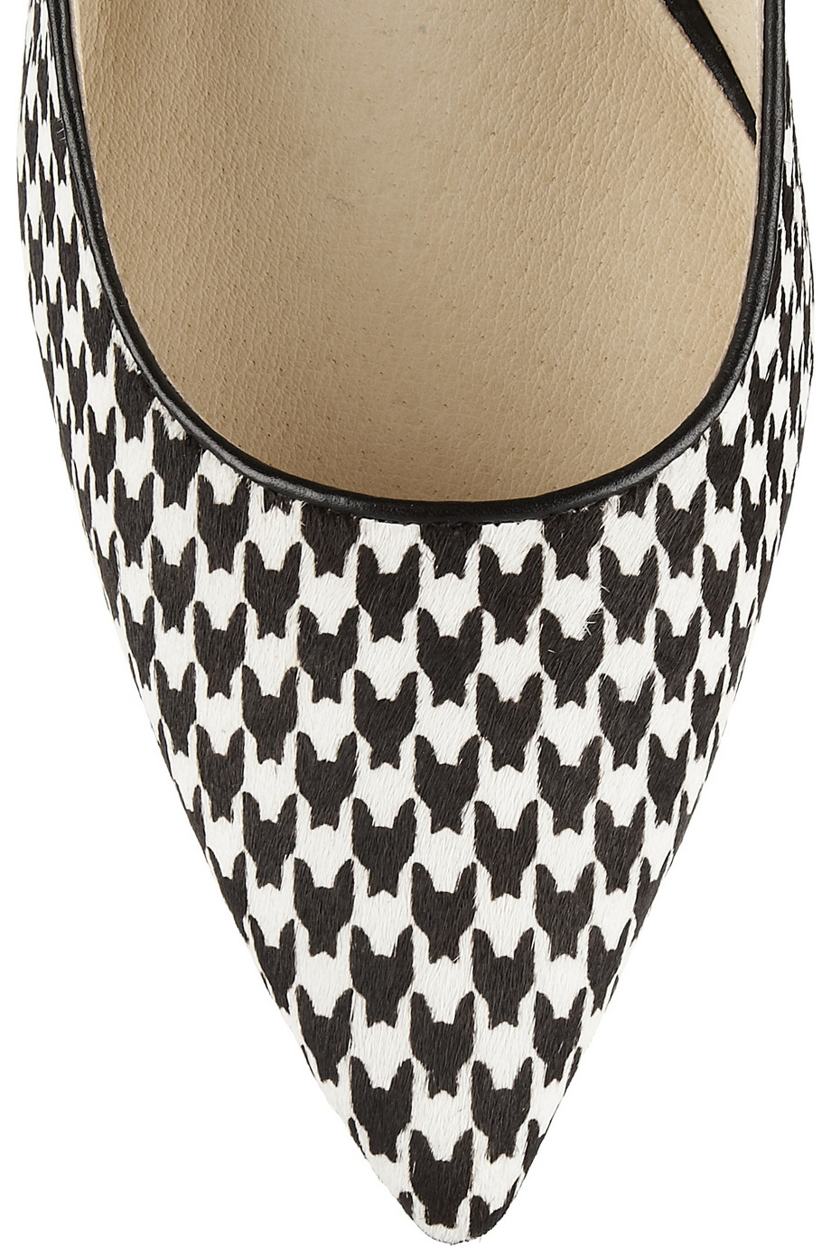 Michael michael kors Elisa Houndstooth Calf Hair Pumps in Black | Lyst  