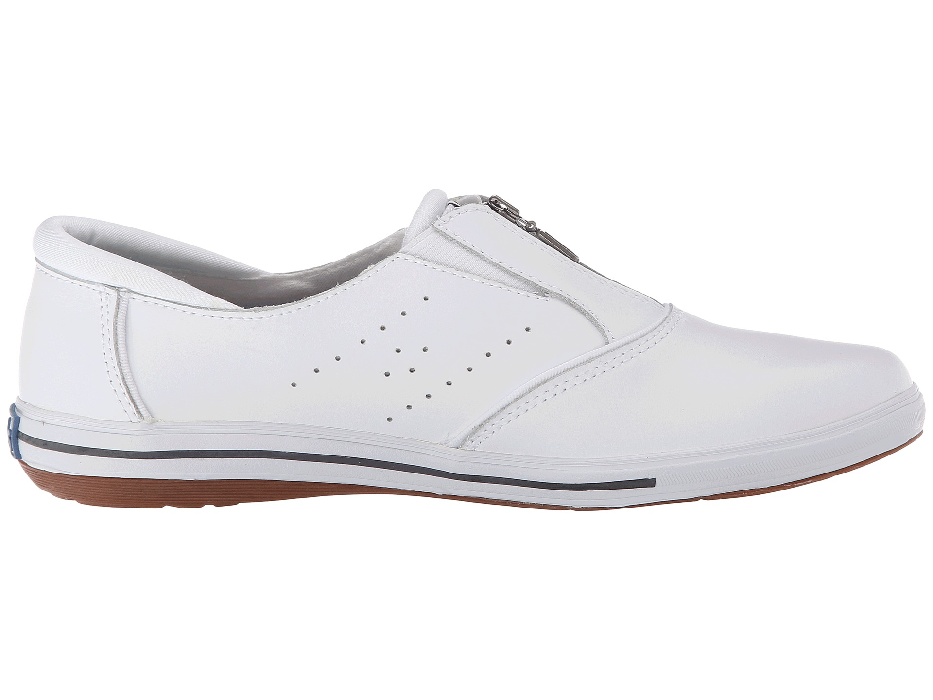 Keds White Pacey Zip Smooth Leather Product 5 502266639 Normal 